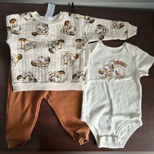 Like New, Disney Lion King Comfy Set 12-18months